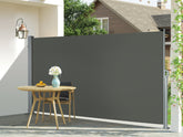 TOUGHOUT 1.6m x 3m Retractable Side Awning Screen Shade
